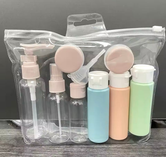 Travel bottle set